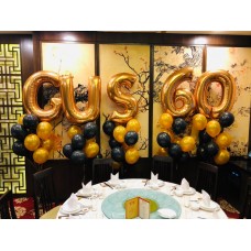 Helium Alphabet Foil Balloon 